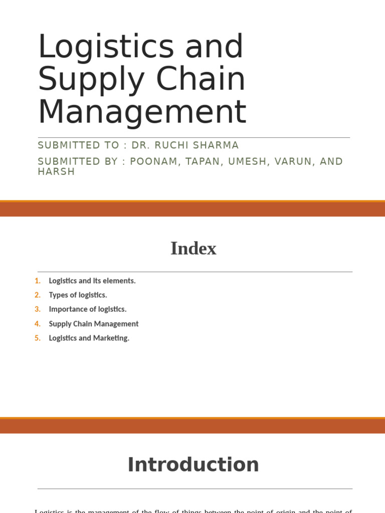 Logistics and Supply Chain Management | PDF | Logistics | Inventory