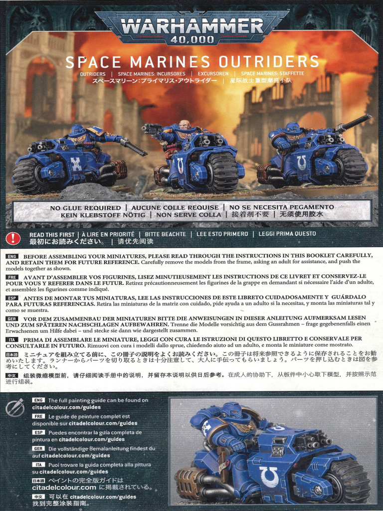 Warhammer 40k Adeptus Astartes Outriders | PDF