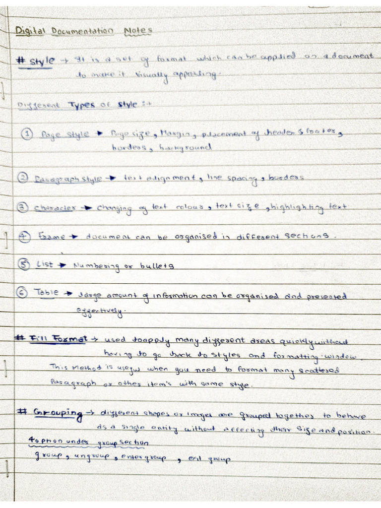 Digital Documentation | PDF