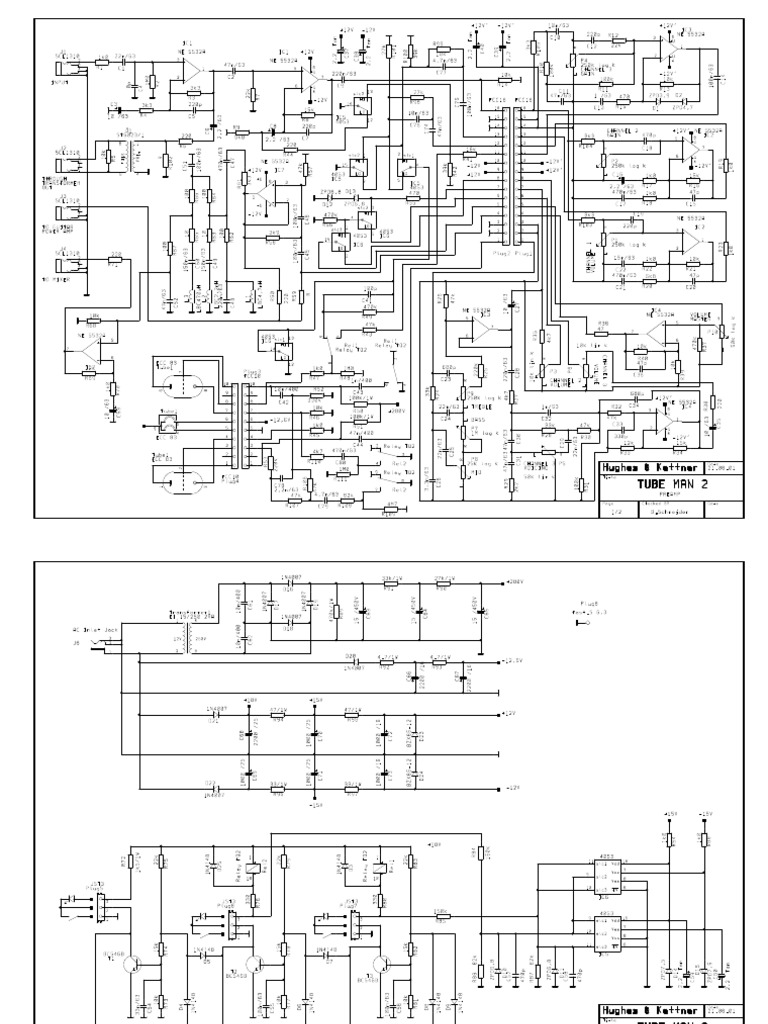 Hughes Kettner Tube Man 2 Service Manual | PDF