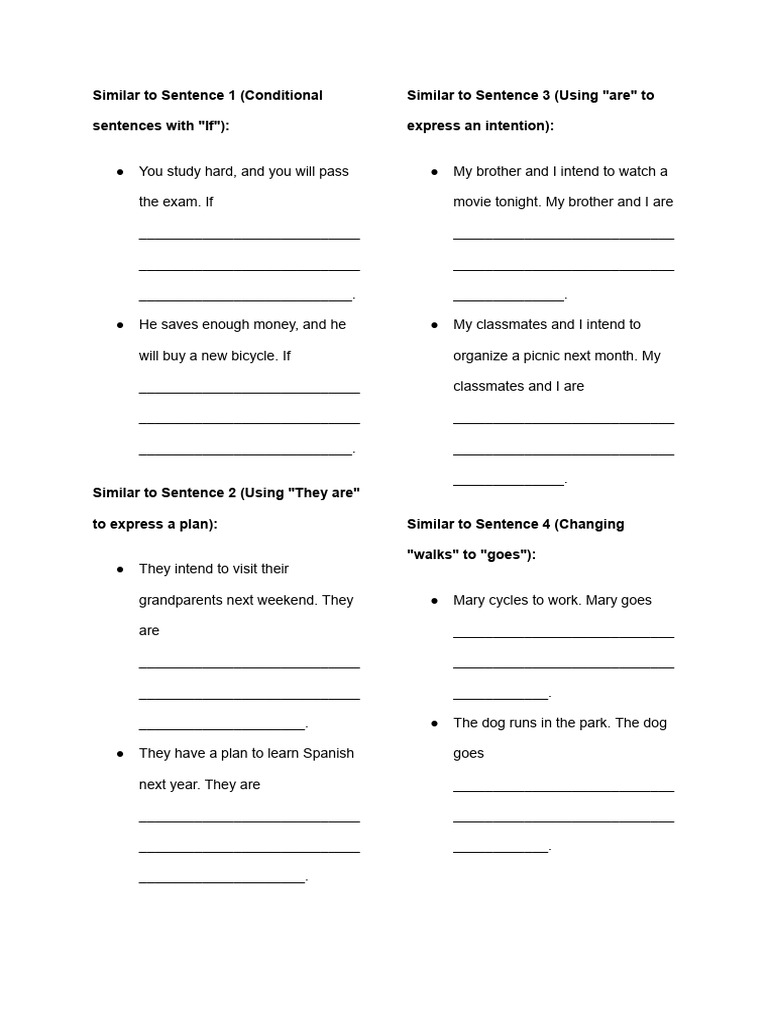 Conditional Sentences and Advice Examples | PDF