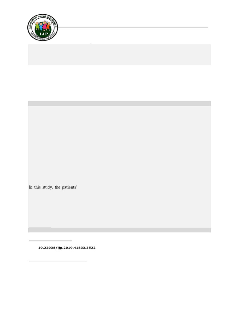 JPP Volume 7 Issue 9 Pages 10019-10027 | PDF | Respiratory System | Blood