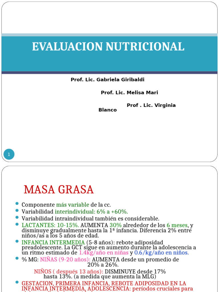 Evaluación de Masa Grasa y Obesidad | PDF | Obesidad | Obesidad abdominal