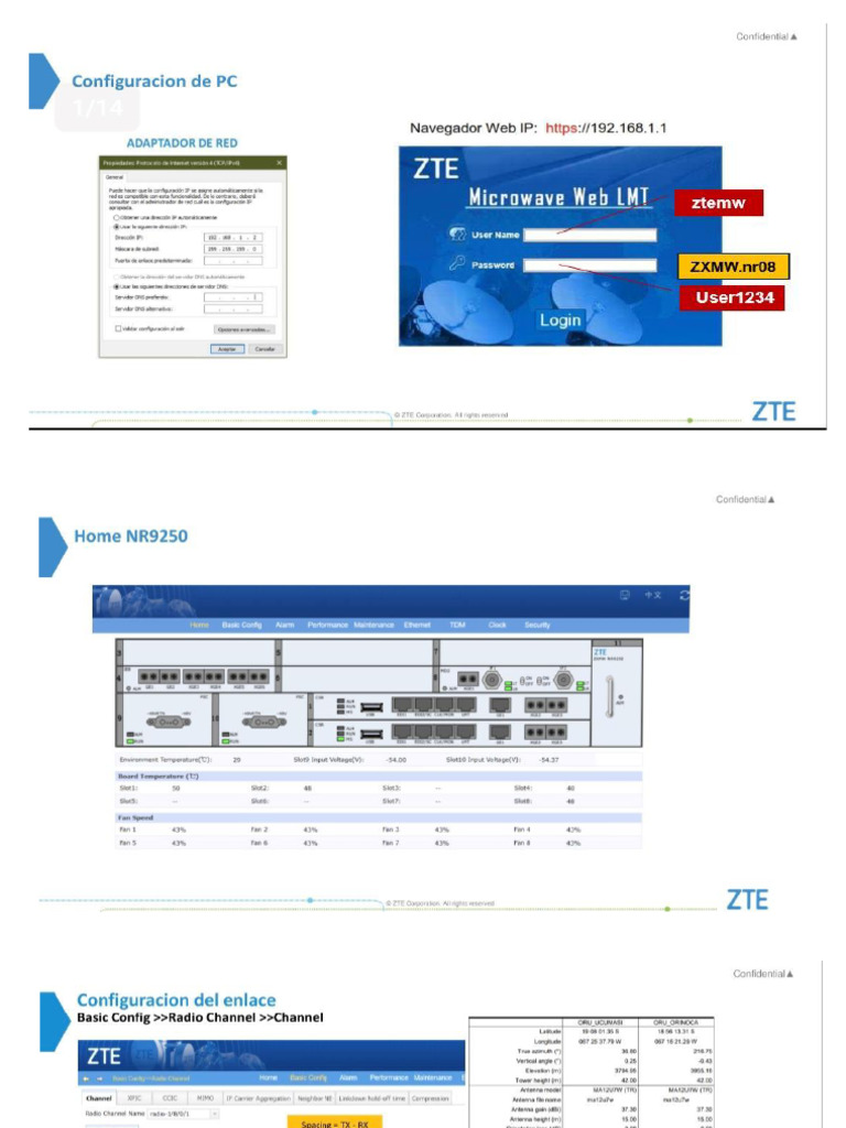 nrmiページ ZXMW NR9250 Zte | PDF