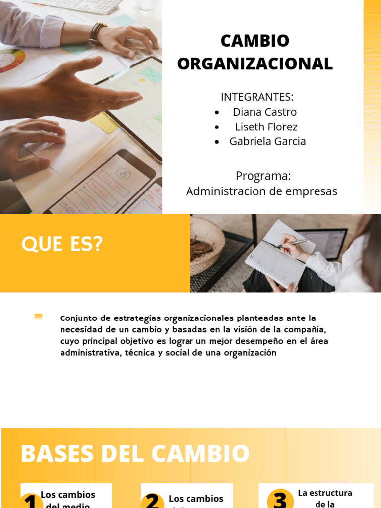 Estrategias de Cambio Organizacional | PDF | Business | Economias