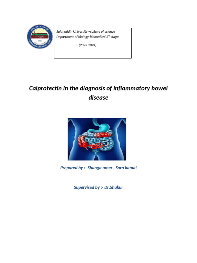 Calprotectin in The Diagnosis of Inflammatory Bowel Disease | PDF ...