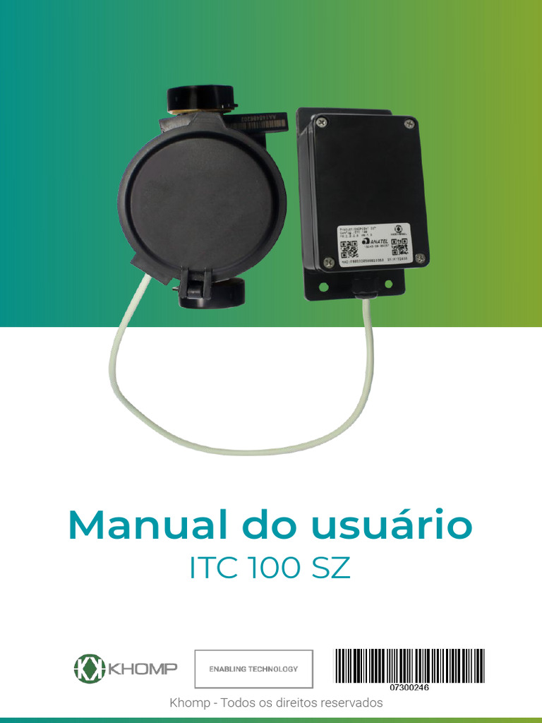 Manual Itc 100 SZ - PT v11 | PDF | Transmissão de energia elétrica ...