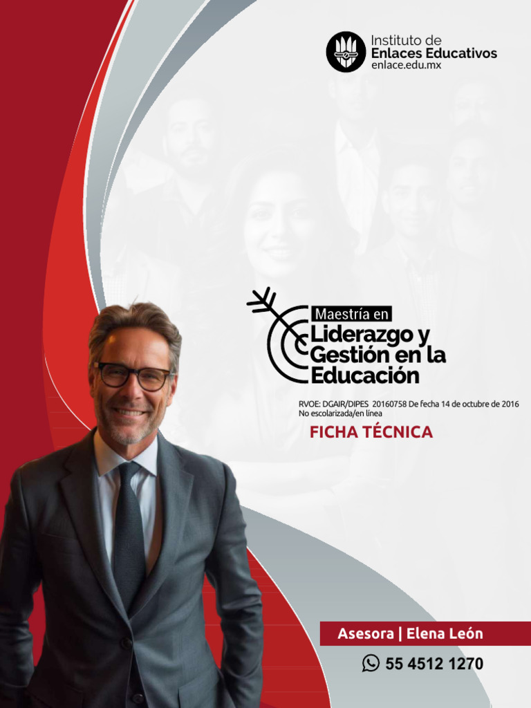 Ficha t%C3%A9cnica MLGE | PDF | Liderazgo | Enseñando
