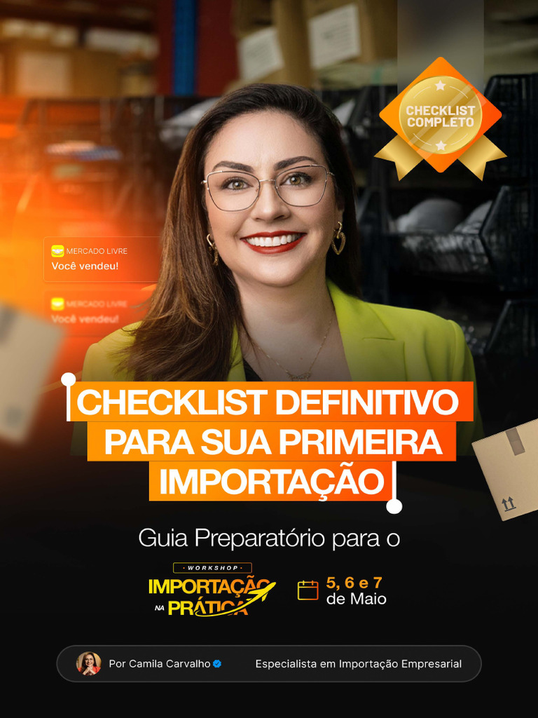 Checklist Completo Da Primeira Importação | PDF