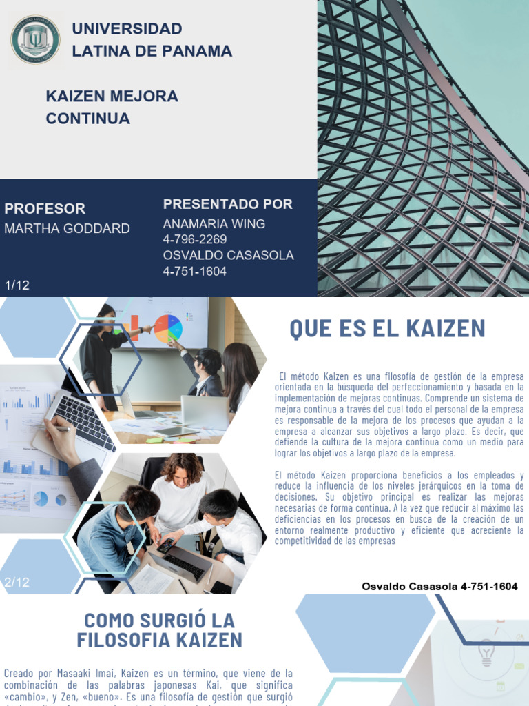 Kaizen: Mejora Continua en Empresas | PDF