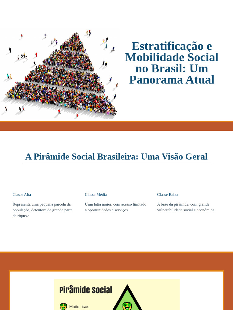 Desigualdade e Mobilidade Social no Brasil | PDF | Desigualdade social ...
