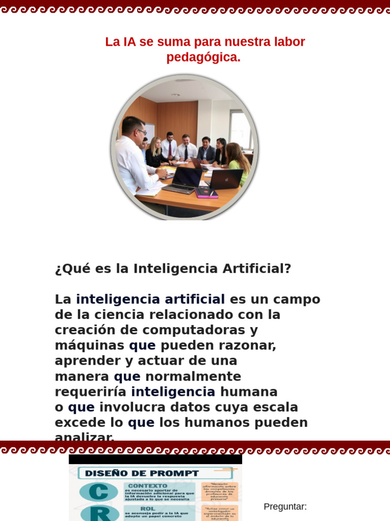 IA en Educación: Prompts y Metodologías | PDF | Inteligencia artificial ...