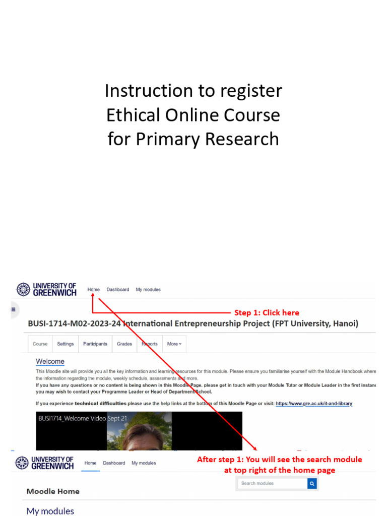 Register for Ethical Online Course | PDF