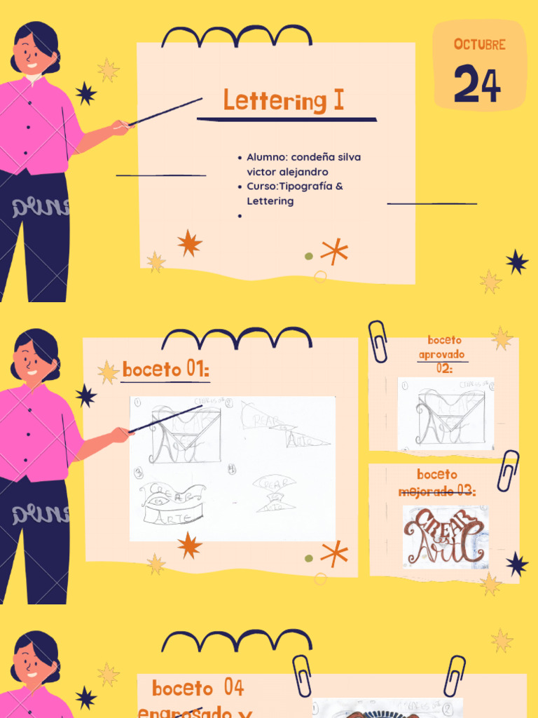 Trabajo 15 Tipografia Letering I | PDF