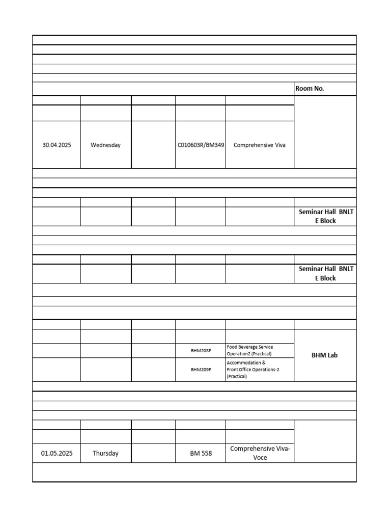 Integral University Practical Exam Schedule 2024-25 | PDF | Academic ...
