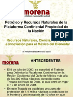 Petróleo y Recursos Naturales de La Plataforma Continental Propiedad de La Nación