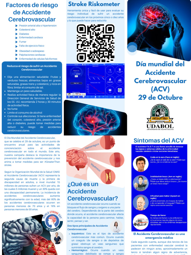 Prevención del ACV Isquémico | PDF | Carrera | Medicina CLINICA