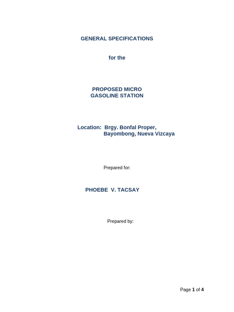 General Specifications-Phoebe | PDF | Concrete | Construction Aggregate