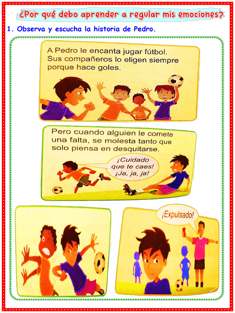 Manejo de emociones en el aula | PDF | Las emociones | Temor