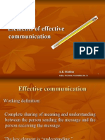 51475087 Elements of Effective Communication