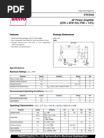 amplificador 1 THD stk4432