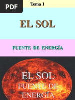 TEMA 1 el Sol