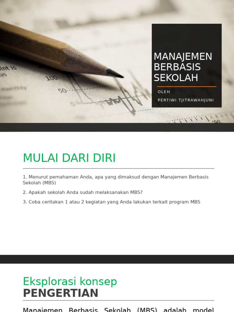 Manajemen Berbasis Sekolah - Revisi | PDF
