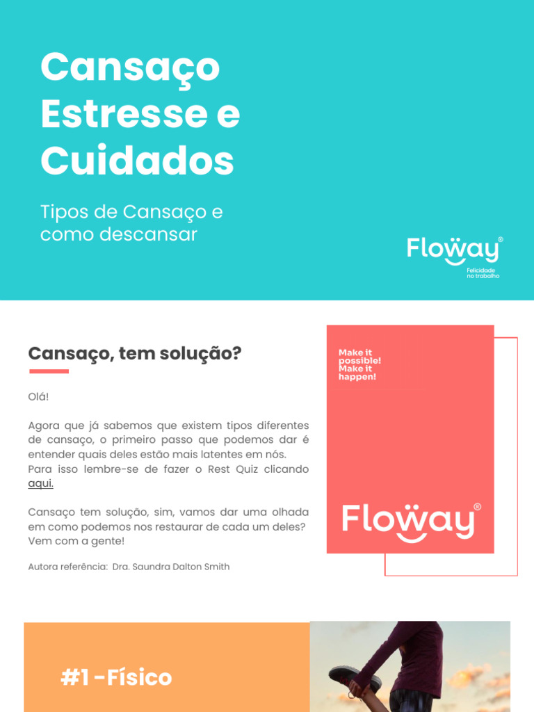 Tipos de Cansaço e Como Descansar | PDF | Pensamento | Sentimento