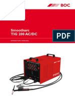 BOC Smootharc Tig 200 ACDC Manual