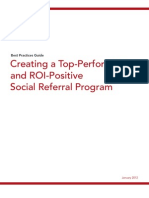 Creating A Top-Performing and ROI-Positive Social Referral Program