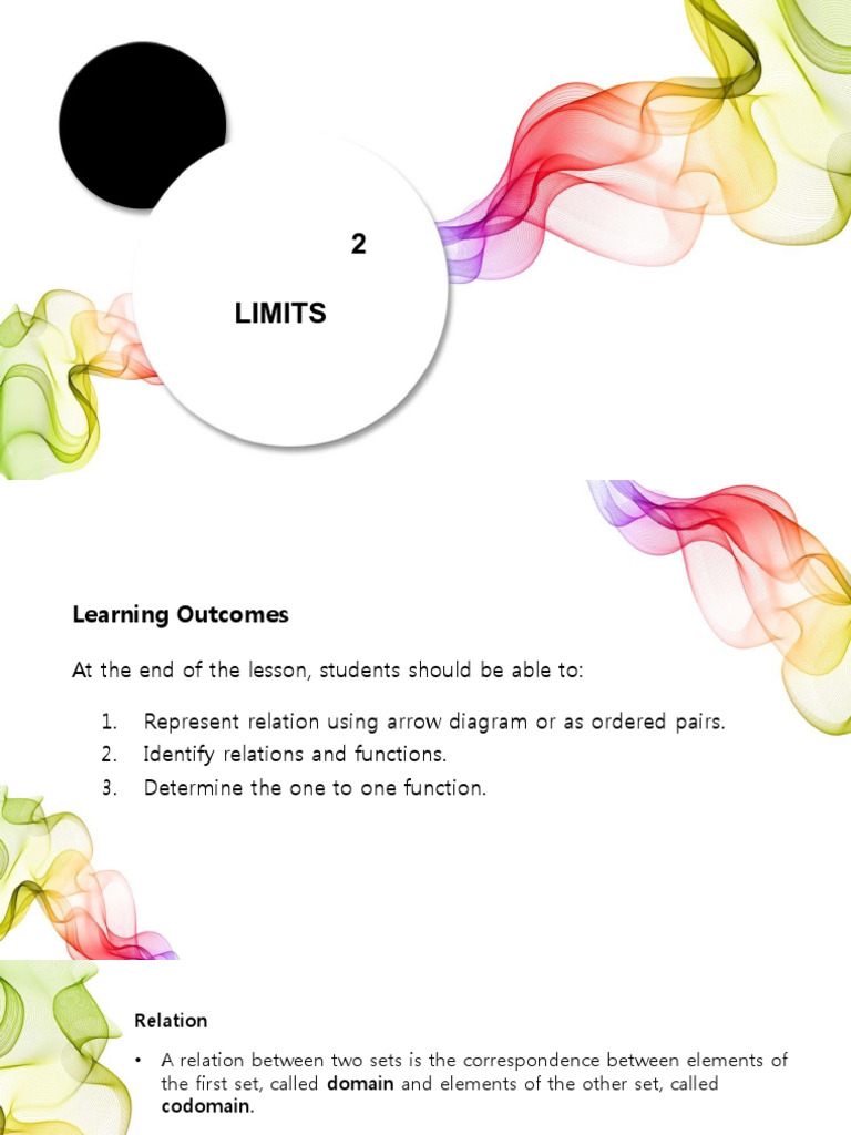 Functions and Limits Overview | PDF | Function (Mathematics ...