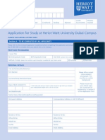 Dubai Application Form