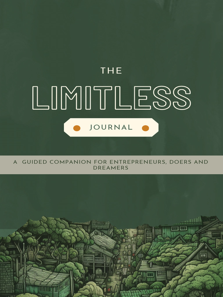 Limitless Journal for Personal Growth | PDF | Goal | Goal Setting