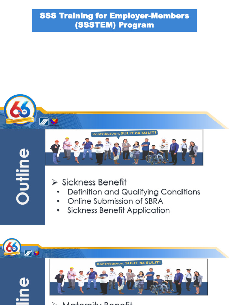 SSSTEM Module 2 - SS Medical Benefits | PDF | Parental Leave | Employment