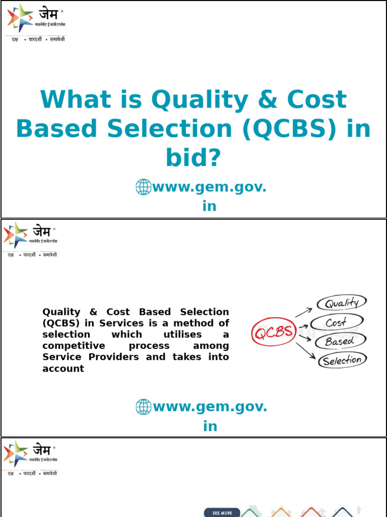 Understanding QCBS in Procurement | PDF