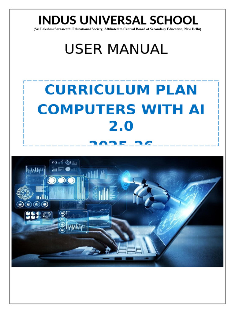 Grade VIII AI Computer Curriculum Plan | PDF | Mobile App | Databases