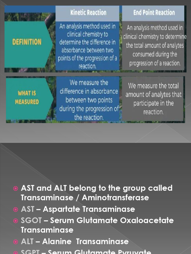 For Estimation of AST and ALT, ALKP AND BILIRUBIN-1 Final | PDF ...