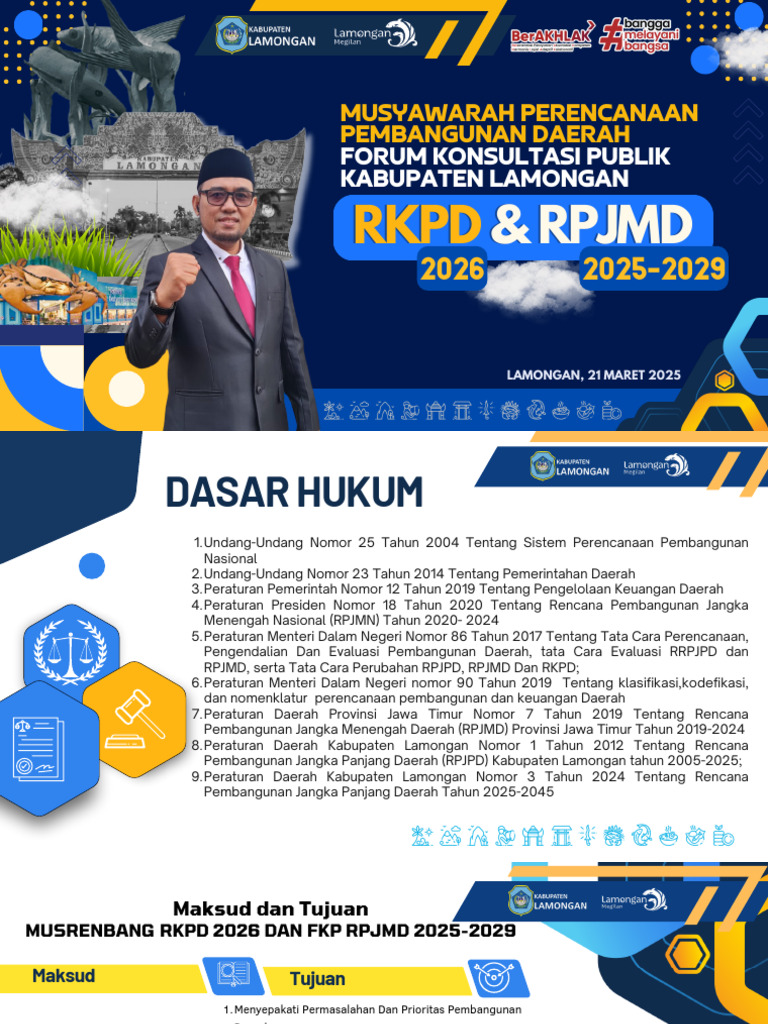 Musrenbang RKPD 2026 Lamongan | PDF