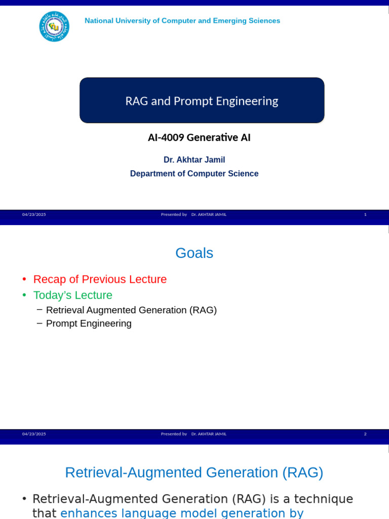 RAG and Prompt Engineering Overview | PDF | Infection