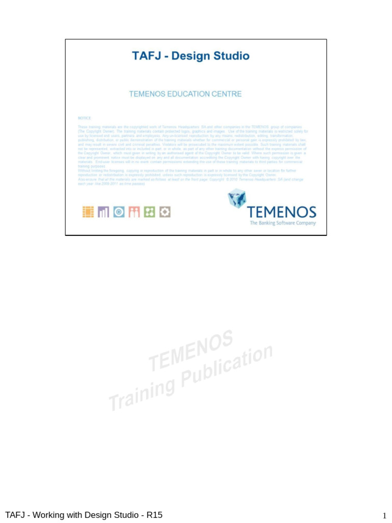TAFJ Design Studio R15 User Guide | PDF | Command Line Interface ...