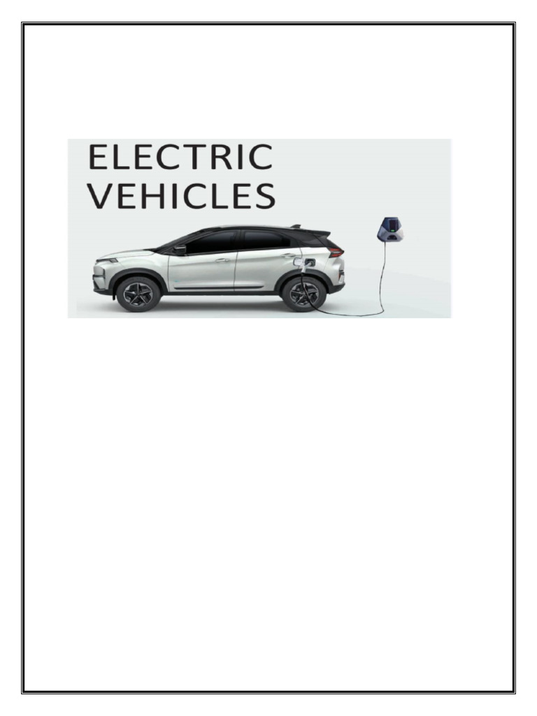 Tata Motors: Leading India's EV Market | PDF | Electric Vehicle ...
