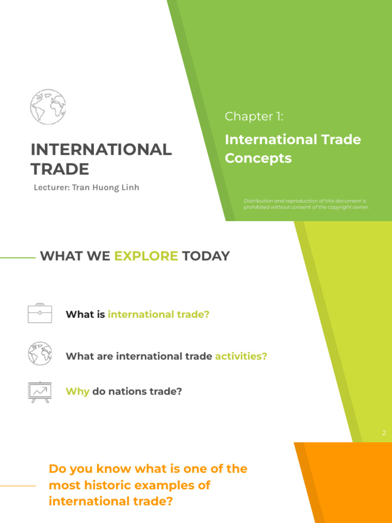 International Trade - Chapter 1 Ver 2025 | PDF | Exports | Imports
