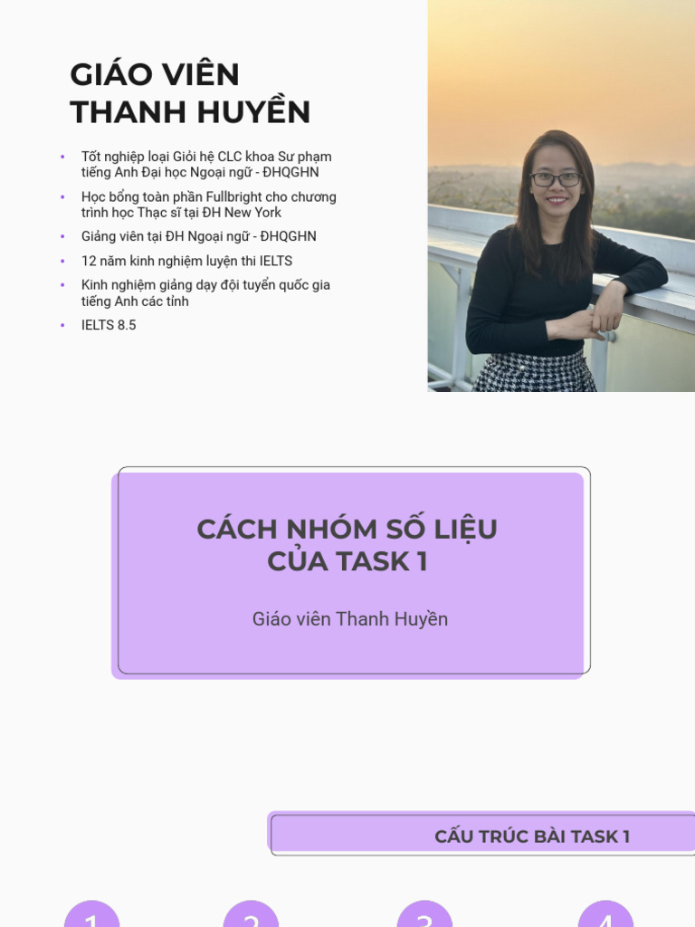 Hướng Dẫn Task 1 IELTS: Phân Tích Biểu Đồ | PDF