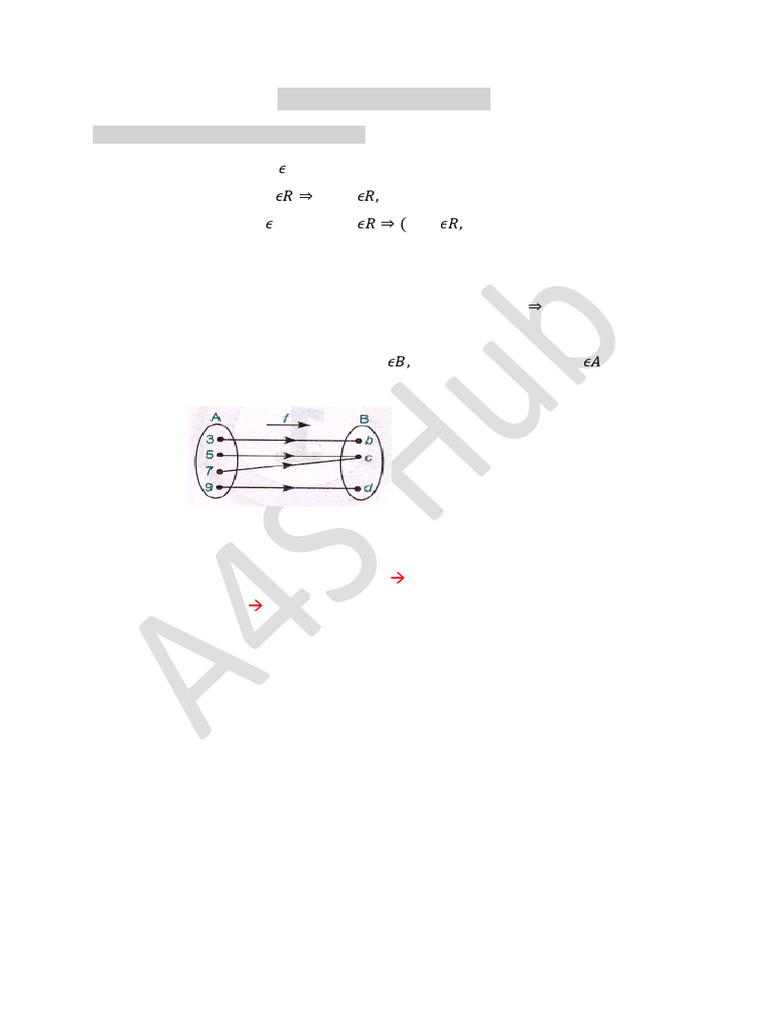 Relations and Functions: 8. Invertible Function | PDF