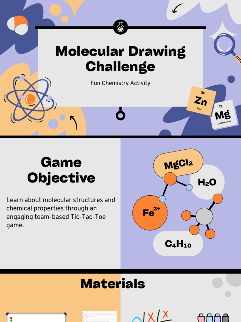 Tic-Tac-Toe Chemistry Game Guide | PDF