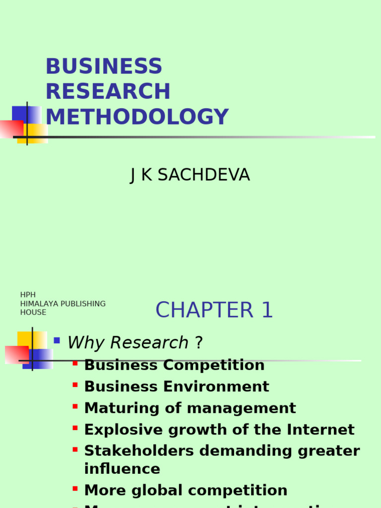 Chapter 1 Introduction Pdf Methodology Hypothesis
