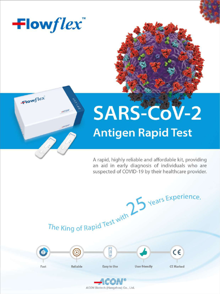 SARS-CoV-2 Antigen Rapid Test Guide | PDF | Infection | Pneumonia
