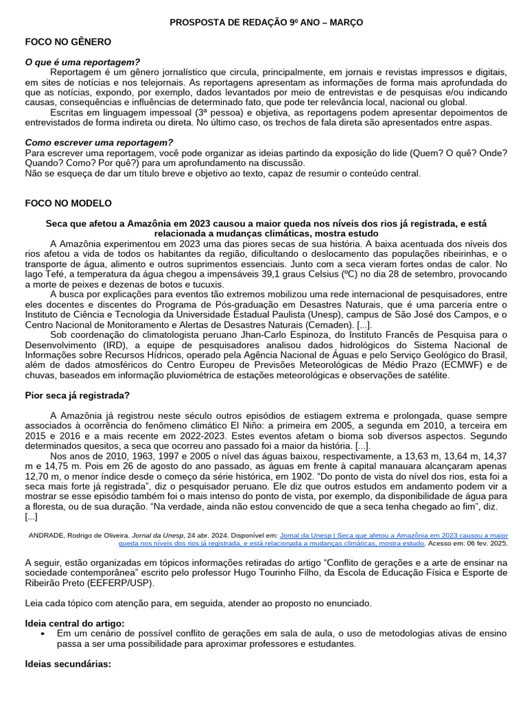 Conflitos Geracionais na Educação | PDF | Seca | Aprendizado