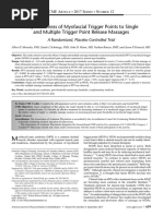 Myofascial Trigger Point Chart | PDF