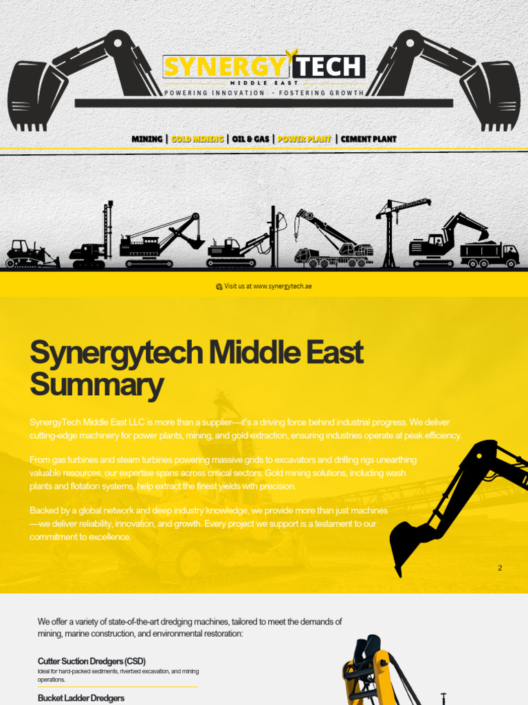 Synergytech Big Machines - 4 | PDF | Loader (Equipment) | Mill (Grinding)